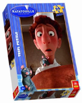 Trefl 24 Maxi Linguini a Remy RATATOUILLE puzzle 60 x 40 cm