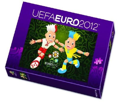 Trefl 100 Euro 2012 puzzle 41 x 27,5 cm