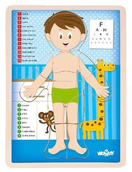 * Puzzle &quot;Lidsk tlo&quot; - Kluk CZ devn