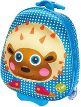 Bino kufr cestovní s kolečky ježek, dětský 31x40x20 cm