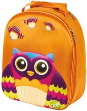 Bino batoh s kolečky sova dětský kufr 28x36x18 cm