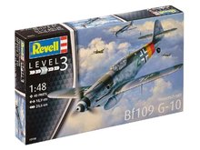 * Revell Plastic ModelKit letadlo 03958 - Messerschmitt Bf 109 G-10  1:48