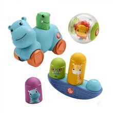 * Fisher Price Ahoj dovednost 9m+ Baby set 3 hraky s aktivitami pro dti FP HFJ94