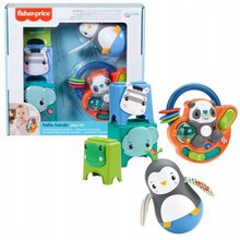 * Fisher Price Ahoj  šikovnostti 6m+ Baby set 3 hračky s aktivitami pro děti FP HFJ93
