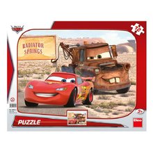 DPZ 12  Cars:Blesk a Burák puzzle deskové  36 x 28 cm
