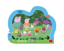 Puzzle 25 Peppa Pig kontura