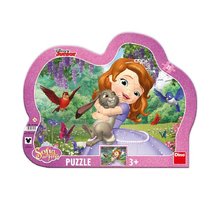 Puzzle 25 Sofie a zvatka deskov s konturou