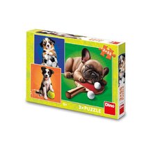 Puzzle 3x55 Ps sportovci