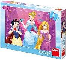 DPZ Odvážné princezny 24 dílků puzzle