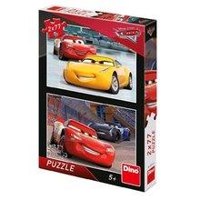Puzzle Cars 3:Závodnici 2 x 77  26 x 18 cm