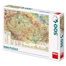 Puzzle 500 Mapa České republiky