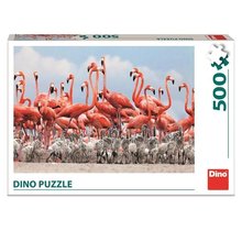 Plameci 500 puzzle dino 47 x 33 cm