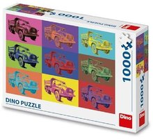 Dino  Pop Art Tatra 1000 dílků Puzzle