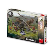 Puzzle 1000 Jursk svt, dinosaui