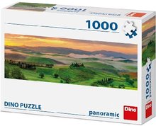 Dino zpad slunce panoramatick 1000 dlk Puzzle 95 x 33 cm