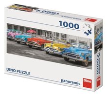 Dino sraz bourk panoramatick 1000 dlk Puzzle 95 x 33 cm