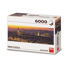 Dino Zlatá Florencie 6000 dílků puzzle panoramatické