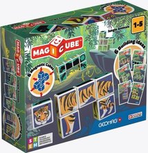 Geomag Magicube Jungle animals - 6 kostek safari zvtka