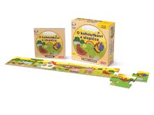 * O kohoutkovi a slepice skldaka s pohdkou 2+, puzzle 9 dlk