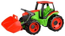 Traktor se lžící 69 cm modrošedý