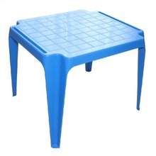 Stolek plastový dětský modrý, stoleček