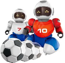 Mihaj Roboti s míčkem na dálkové ovládání fotbalista R/C 2 ks + 2 branky