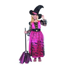 Kostym čarodějka 110-120cm šaty na karneval