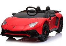 Elektrické auto Lamborghini červené R/C, 2,4GHz
