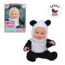 Panenka v kostýmu panda 20cm