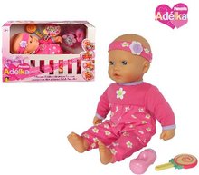 Panenka Adlka miminko 40cm na baterie  / u lidsk tlo