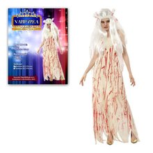 Šaty na karneval Vampýrka pro dospělé  170cm  kostým