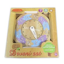 Hodiny devn 26x24cm / puzzle