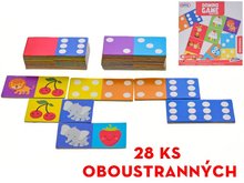 Domino paprov s obrzky 28ks v krabice