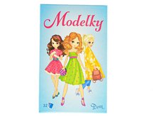 Kvarteto Modelky 32ks v paprov krabice, karetn hra