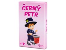 Karty ern Petr pro dvky 31ks v krabice