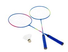 Badmintonové rakety 62,5cm 2-Play 2ks s košíčkem v síťce