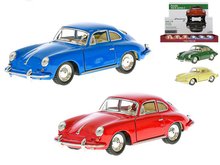 Porsche 356B Carrera kov 1:32 na zptn chod auto