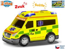 Auto ambulance CZ 13.5cm svtlo zvuk