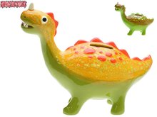 Dinoworld pokladnika dinosaurus porceln 21x16cm