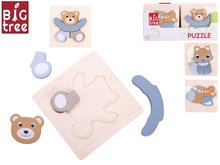 Big Tree puzzle devn 15x15cm 4-5ks 18m+