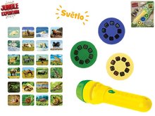 Jungle Expedition projektorov svtilna 11,5cm na baterie se svtlem 24 obrzk na kart