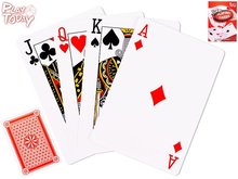Play Today hrac karty jumbo 17cm v krabice ve flii