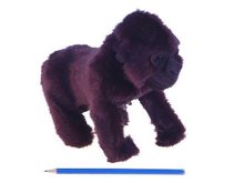 Gorila plys 21cm chodi+salto
