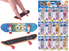 Skateboard 9,5cm kov prstov