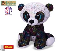 Plush Friends Star Sparkle panda ply 70cm sed 0m+