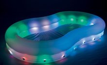 Bazén 280x157x46cm s LED osvětlením 556L na baterie voda
