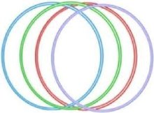 Kruh hula hop 60 cm / obru