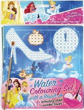 Jiri Models Vodové omalovánky se štětcem princezny Disney / maluj vodou