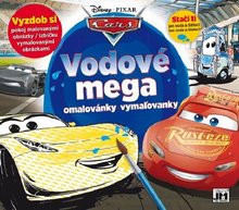 Vodov mega omalovnky Auta / Cars, maluj vodou