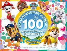 Bav se a nalepuj zas a znovu Tlapkov patrola  Paw patrol 100 znovu pouitelnch samolepek